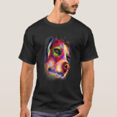 ビーグルのお母さんのためにビーグル Tシャツ (正面)