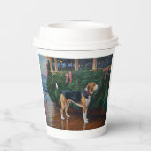 ビーグルのクリスマスクルーズ：ポーソウルホリデーディライト 紙コップ (裏面)