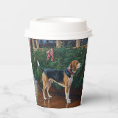 ビーグルのクリスマスクルーズ：ポーソウルホリデーディライト 紙コップ (正面)