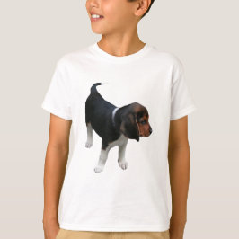 ビーグルの子犬のシャツ Tシャツ