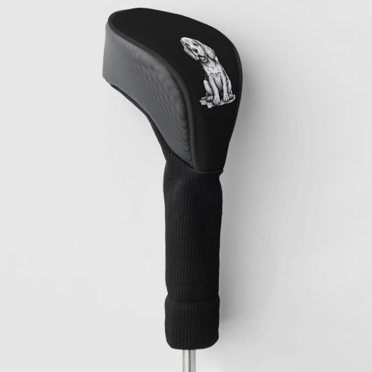 ビーグルの子犬の愛らしい、家族の動物愛好家タンクへ ゴルフヘッドカバー (アングル)