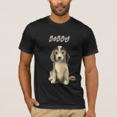 ビーグルの子犬 Tシャツ (正面)