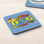 ビーグルの敏捷性ギフト コースター (左側)