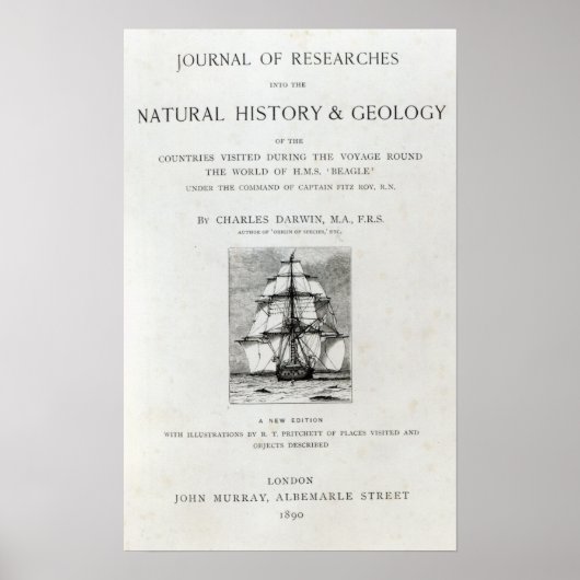 ビーグルの航海 ポスター (正面)