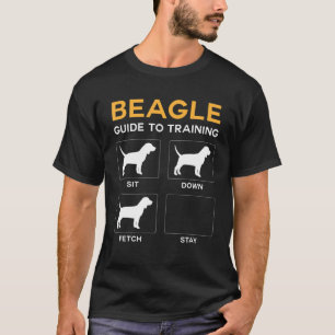 ビーグルの『犬の訓練』の『服従の犬の訓練』 Tシャツ