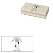 ビーグルはお気に入りの私の犬だ ラバースタンプ (押印)