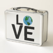 ビーグルはお気に入りの私の種の犬だ メタルランチボックス (裏面)