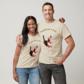 ビーグルはとってもかわいい犬 Tシャツ (ユニセックス)