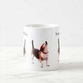ビーグルは犬釣り人だ コーヒーマグカップ (中央)
