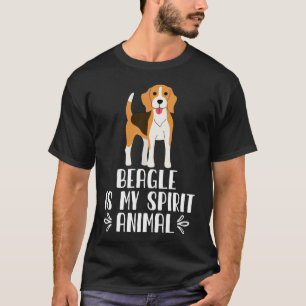 ビーグルは私の精神の動物 Tシャツ
