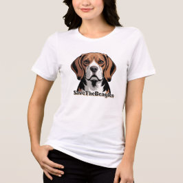 ビーグルを救え | 愛犬家 トライブレンドTシャツ