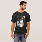ビーグルアメリカ Tシャツ (正面フル)