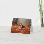 ビーグルイン紅葉秋 カード (正面)