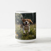 ビーグルエレガントコーヒーマグ コーヒーマグカップ (中央)