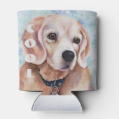 ビーグルカッコいいー 缶クーラー (裏面)