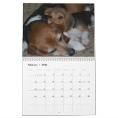 ビーグルカレンダー カレンダー (2月 2026)