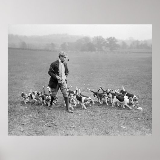 ビーグルクラブ， 1914 ポスター (正面)