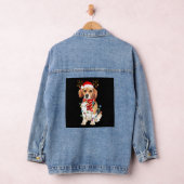 ビーグルクリスマスティートナディクリスマスライト デニムジャケット (ハンガー)