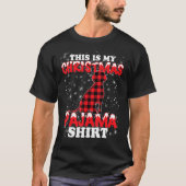 ビーグルクリスマスドッグこれは私のクリスマスパジャマ Tシャツ (正面)