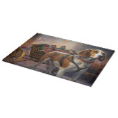 ビーグルクリスマスフェスティバルシーズン カッティングボード (角)