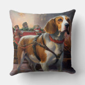 ビーグルクリスマスフェスティバルシーズン クッション (裏面)