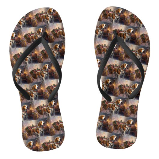 ビーグルクリスマスフェスティバルシーズン ビーチサンダル (ソール)