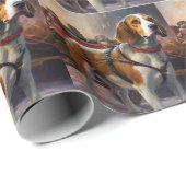 ビーグルクリスマスフェスティバルシーズン ラッピングペーパー (ロールコーナー)