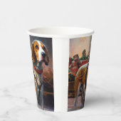 ビーグルクリスマスフェスティバルシーズン 紙コップ (右)