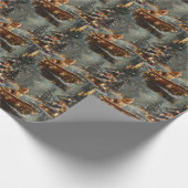 ビーグルクリスマスフェスティバル航海 ラッピングペーパー (角)