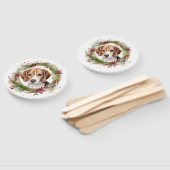 ビーグルクリスマスリースフェスティバルカップ ハンドファン (組立なし)