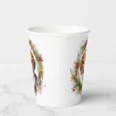 ビーグルクリスマスリースフェスティバルカップ 紙コップ (右)