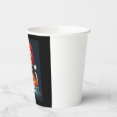 ビーグルクリスマス照明サンタビーグルドグクリスマスタ 紙コップ (左)