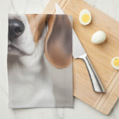 ビーグルクリスマス キッチンタオル (四つ折り)