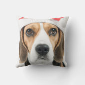 ビーグルクリスマス クッション (裏面)