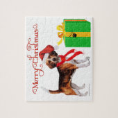 ビーグルクリスマス ジグソーパズル (縦)