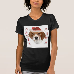 ビーグルサンタポーズ Tシャツ
