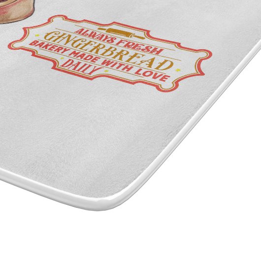 ビーグルシェフベーキングジンジャーパン カッティングボード (角)