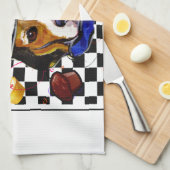 ビーグルシェフ キッチンタオル (四つ折り)