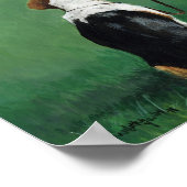 ビーグルシットアートプリント ポスター (角)