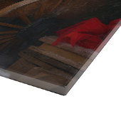 ビーグルスノウィースリークリスマスデコール カッティングボード (角)