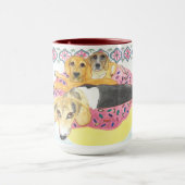 ビーグルスプールパーティー マグカップ (中央)