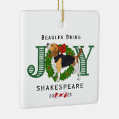ビーグルズリームジョイリース セラミックオーナメント (右)
