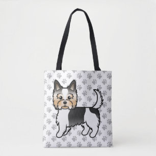 ビーグルテリア ヨークシャテリア 犬 ワンポイント トートバッグ