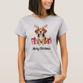 ビーグルトナカイ Tシャツ (正面)