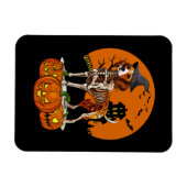 ビーグルドグハロウィーン マグネット (横)