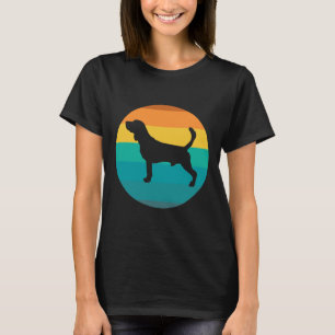 ビーグルドグビーグルレトロヴィンテージ Tシャツ