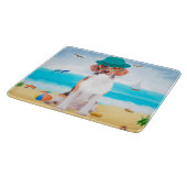 ビーグルドッグオンビーチ カッティングボード (角)