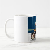 ビーグルドッグクリスマスサンタクロース コーヒーマグカップ (左)