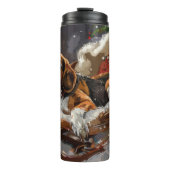 ビーグルドッグクリスマスフェスティバル タンブラー (正面)