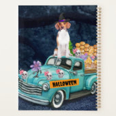 ビーグルドッグハロウィーントラック怖い夜 プランナー手帳 (裏面)